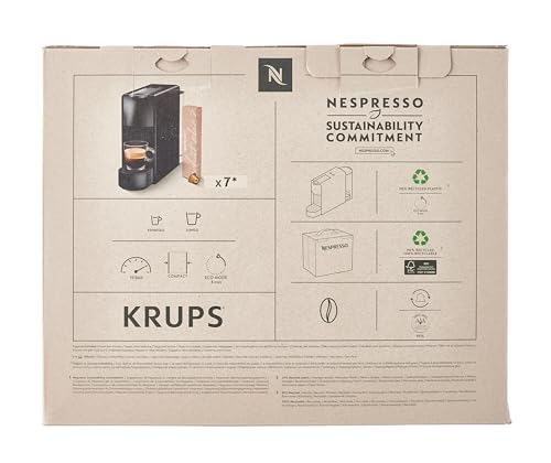 Nespresso Krups Essenza Mini XN110BRD Coffee Pod