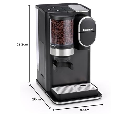 Cuisinart One Cup Grind & Brew Coffee Maker Black