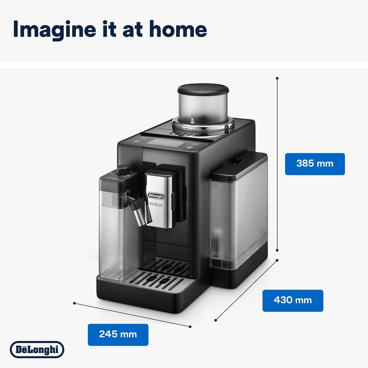 De'Longhi Rivelia EXAM44055B Automatic Coffee