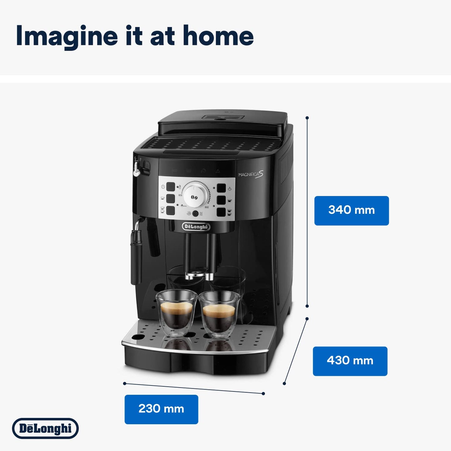 De'Longhi Magnifica S ECAM22.110.B Coffee Machine