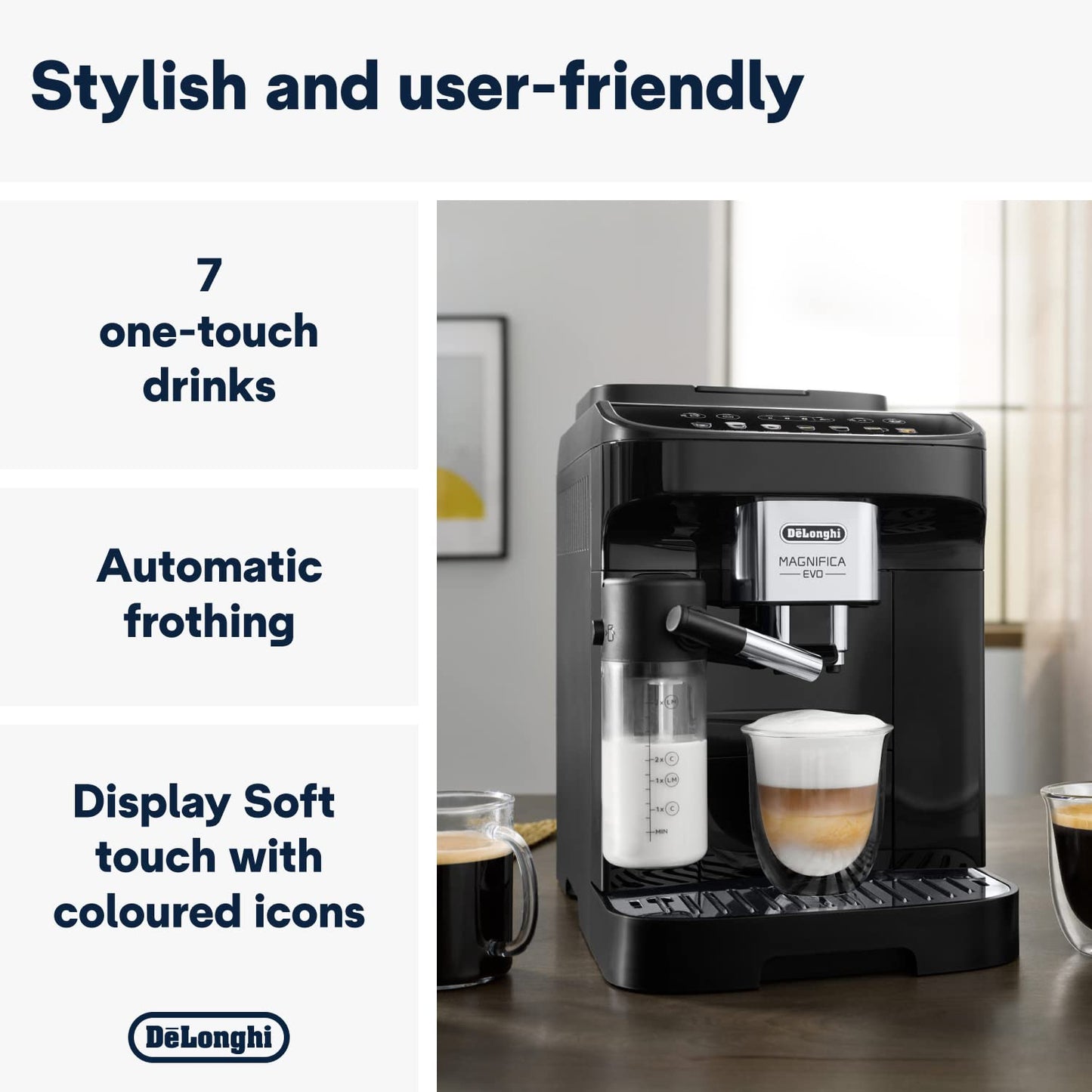 De'Longhi Magnifica Evo ECAM29281B Coffee Machine