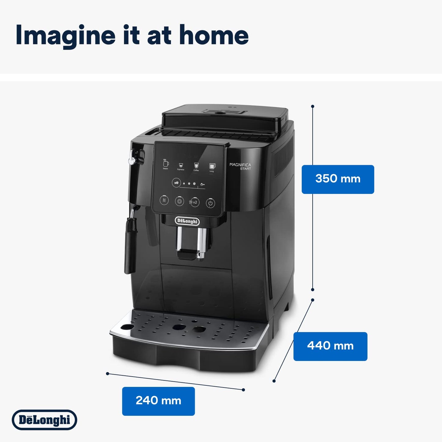 De'Longhi Magnifica ECAM22220B Bean to Cup Black
