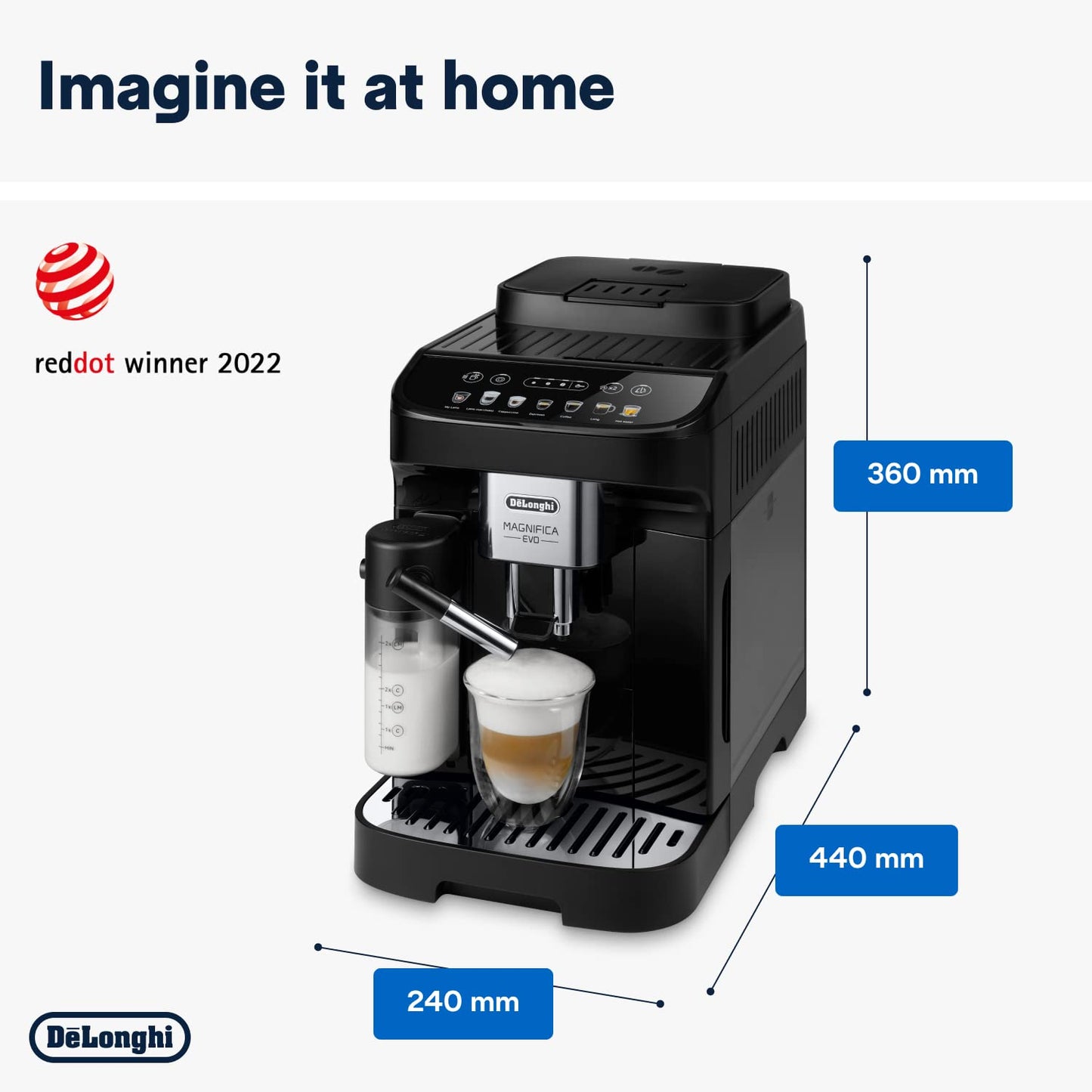 De'Longhi Magnifica Evo ECAM29281B Coffee Machine