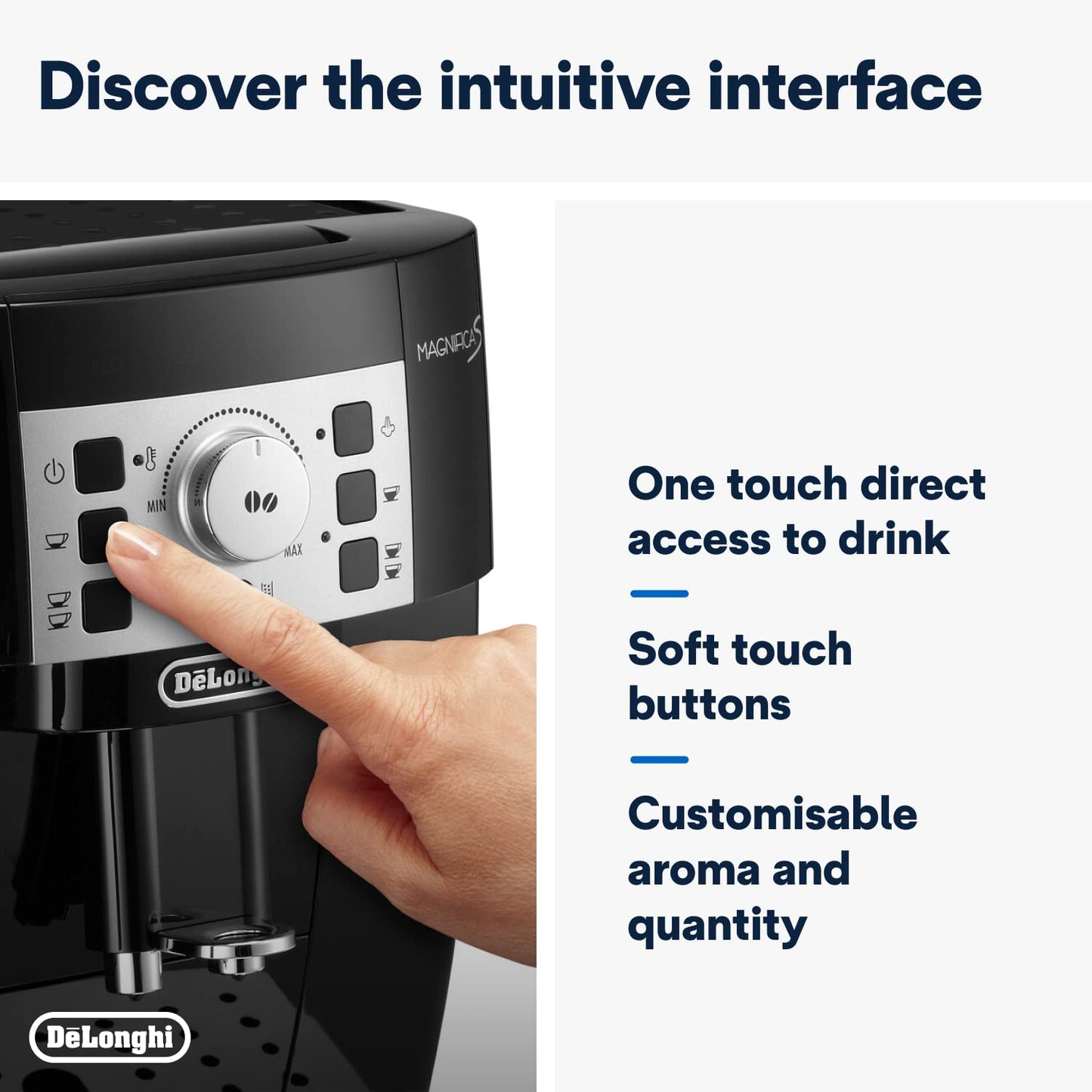 De'Longhi Magnifica S ECAM22.110.B Coffee Machine