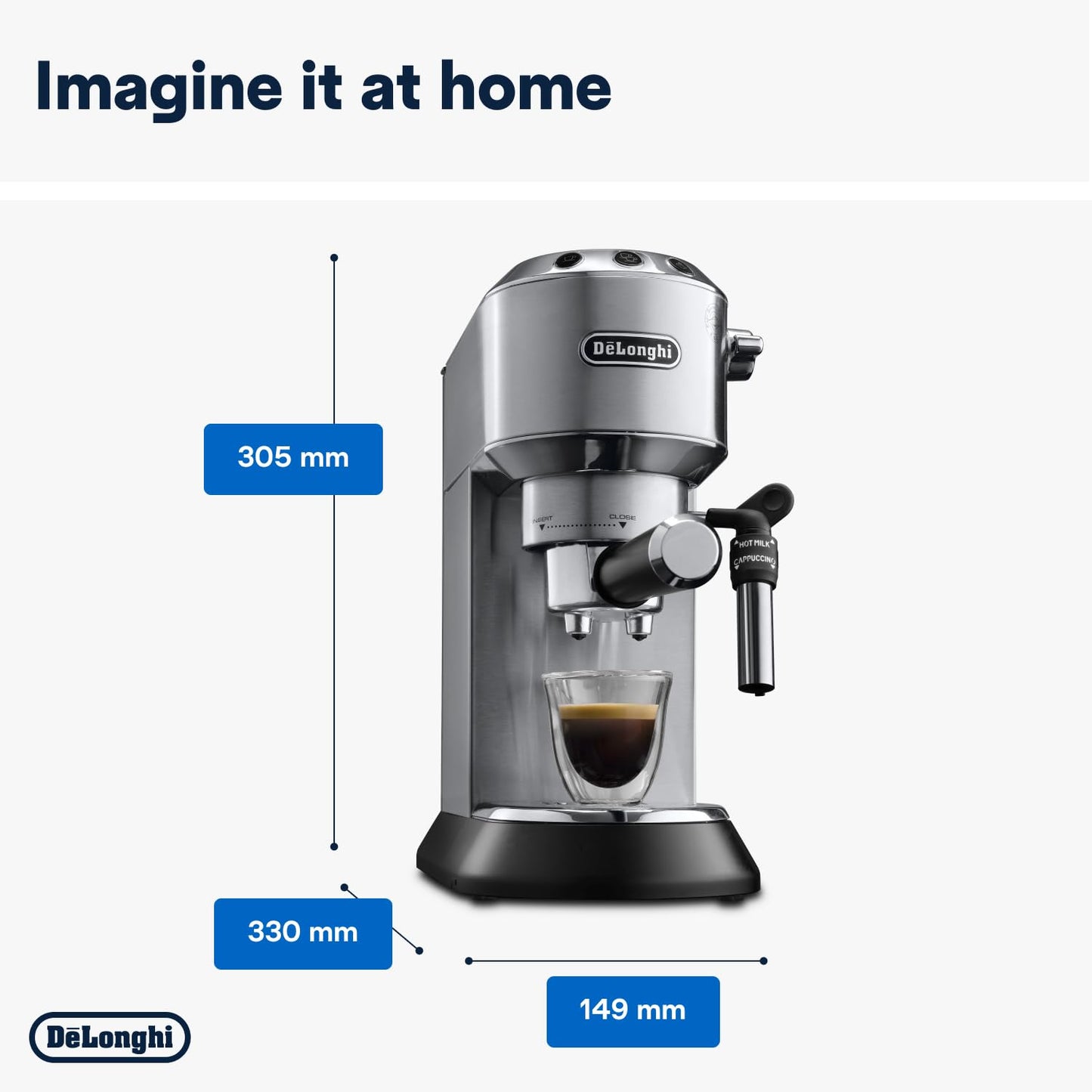 De'Longhi Dedica EC685M Espresso & Cappuccino