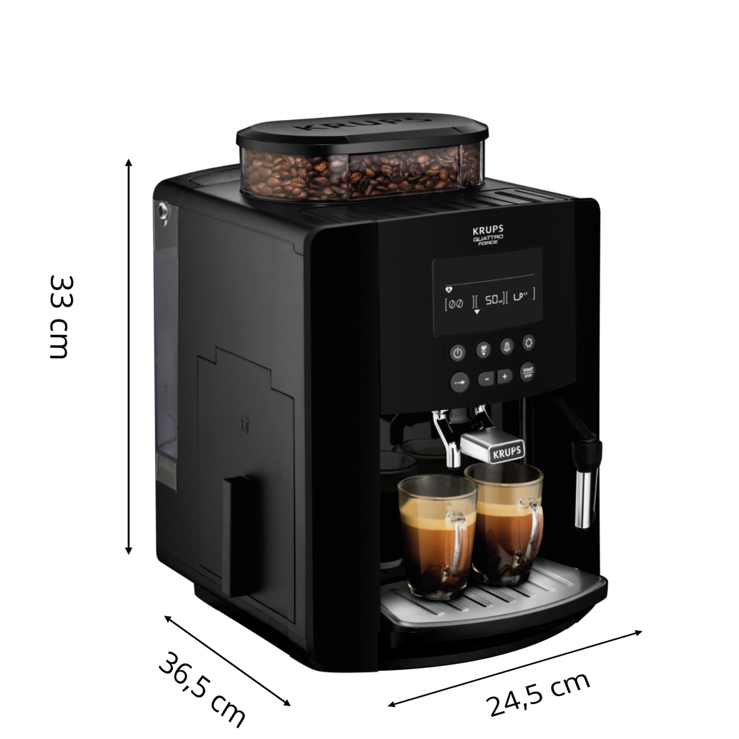 Krups Arabica Digital EA817040 Bean to Cup 1.7L