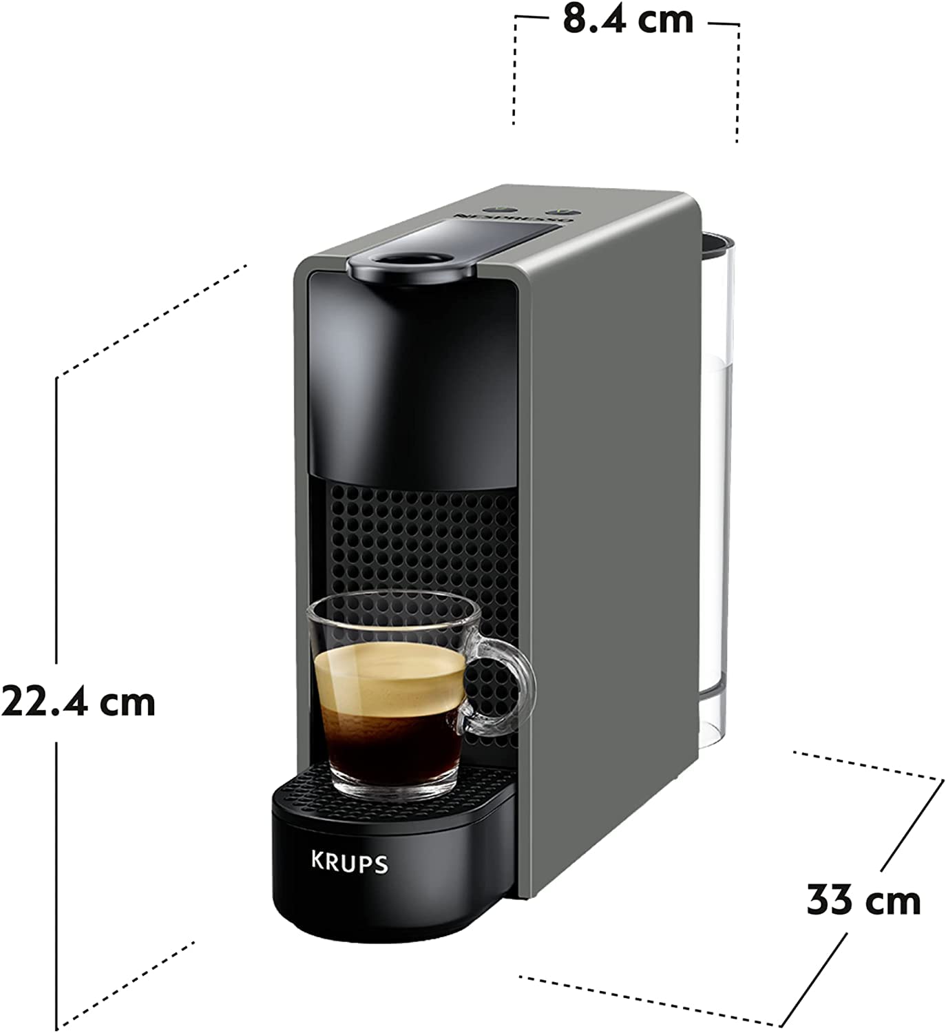 Nespresso Krups Essenza Mini XN110BRD Coffee Pod
