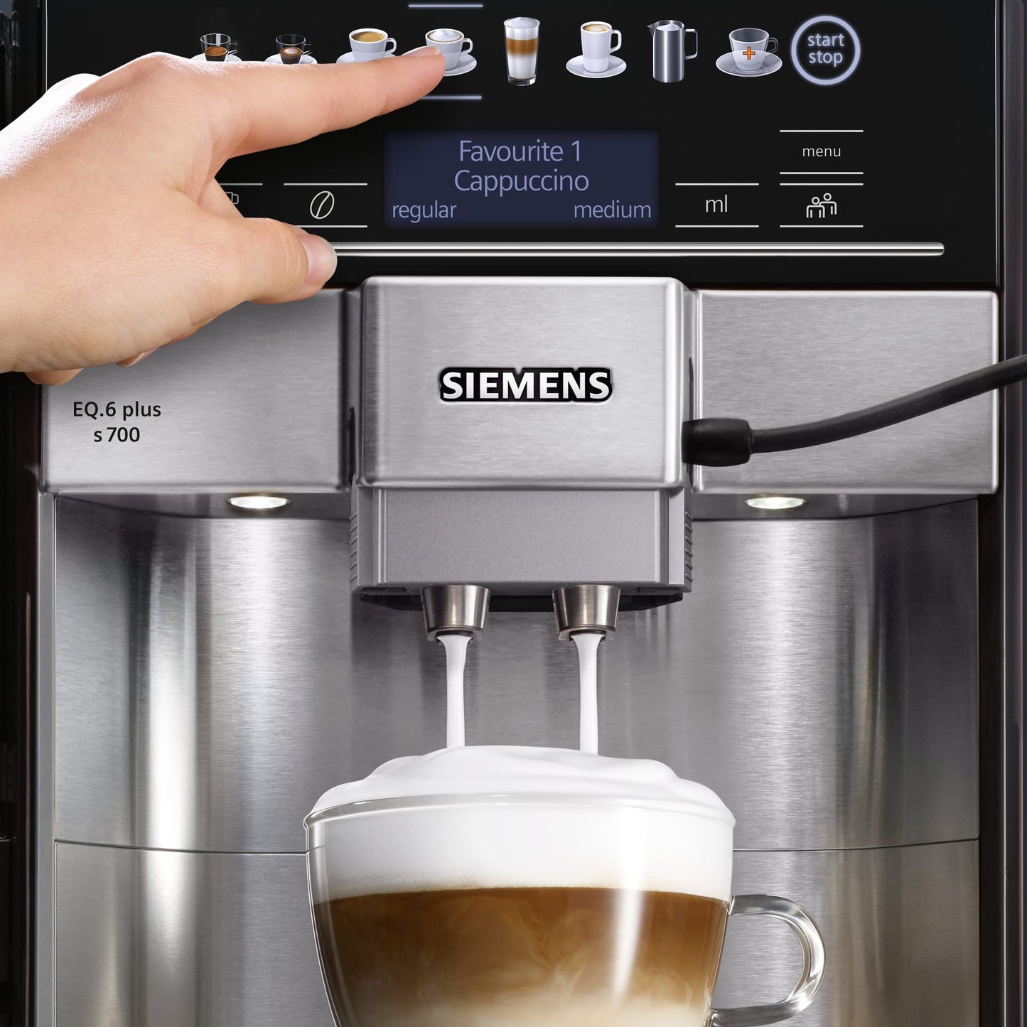 Siemens EQ6 Plus S300 Bean to Cup Coffee Machine
