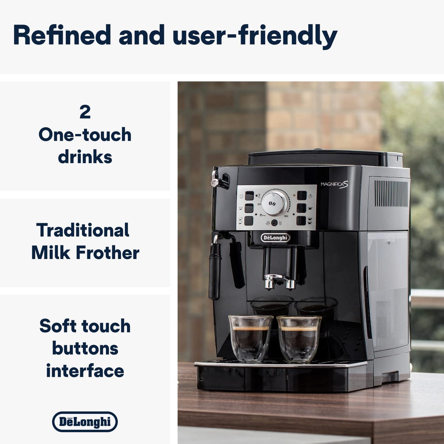 De'Longhi Magnifica S ECAM22.110.B Coffee Machine