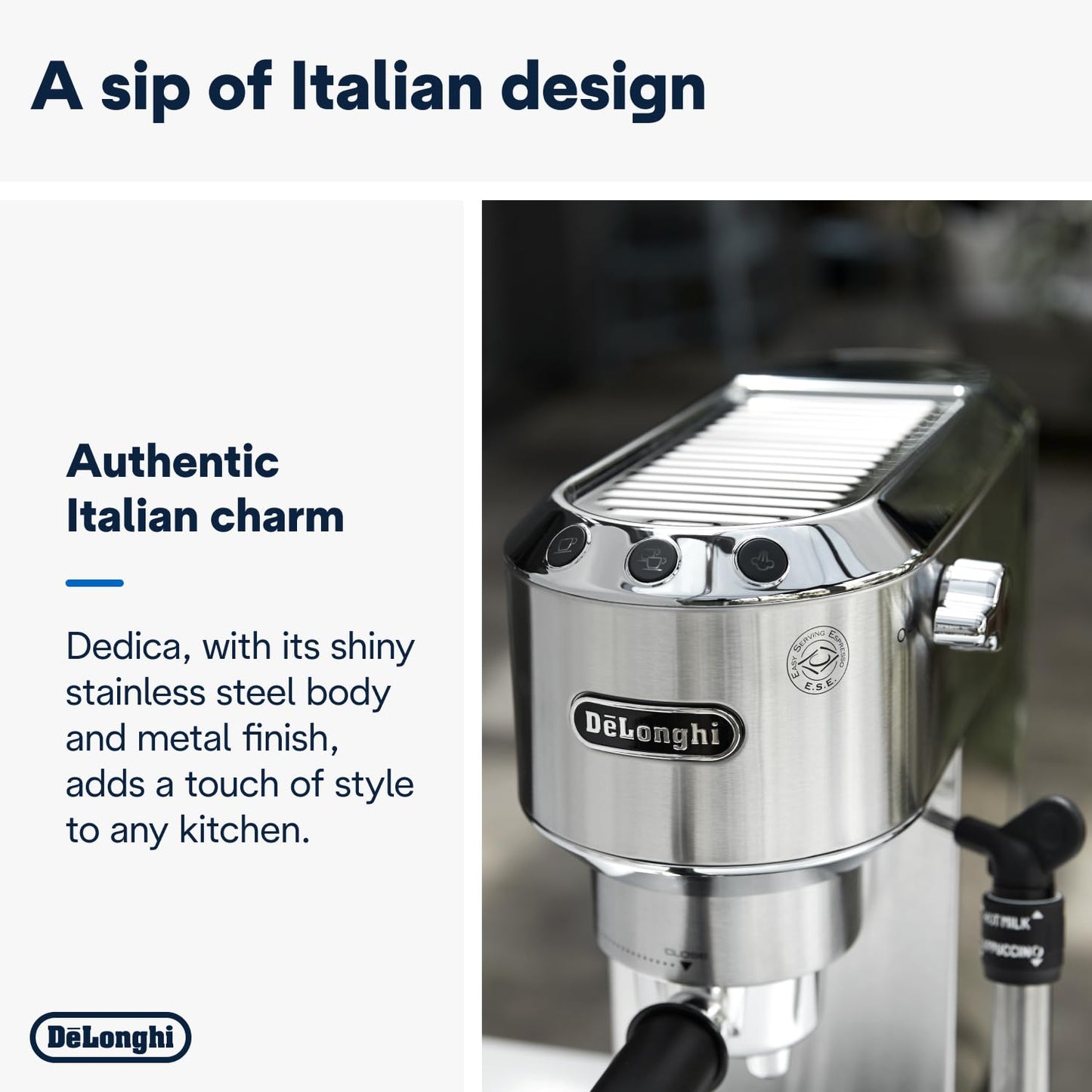 De'Longhi Dedica EC685M Espresso & Cappuccino