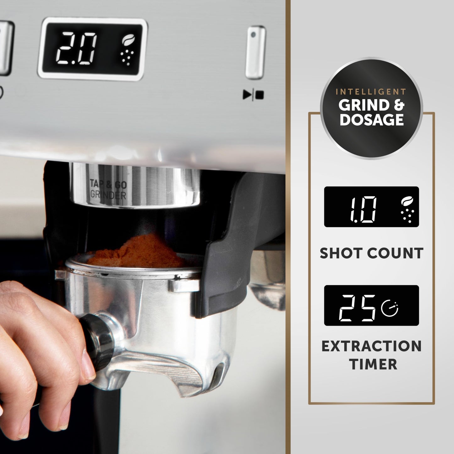 Breville Barista Max+ VCF153 Espresso Machine 15B