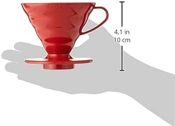 Hario V60 Coffee Dripper Plastic Red Size 02