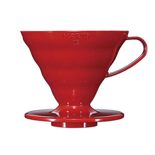 Hario V60 Coffee Dripper Plastic Red Size 02
