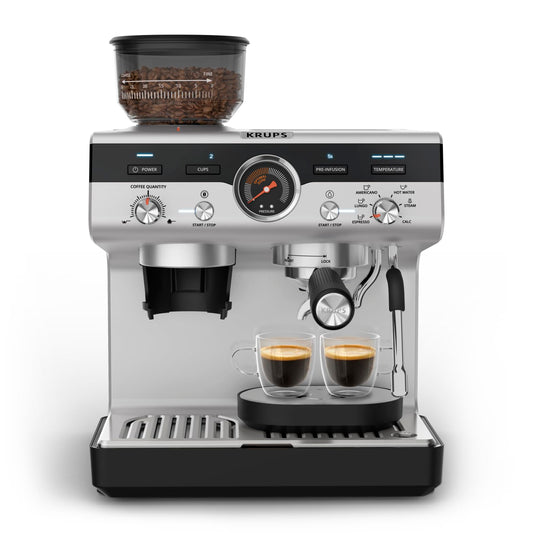 Krups Precision Espresso Machine XP801TG0 Grinder