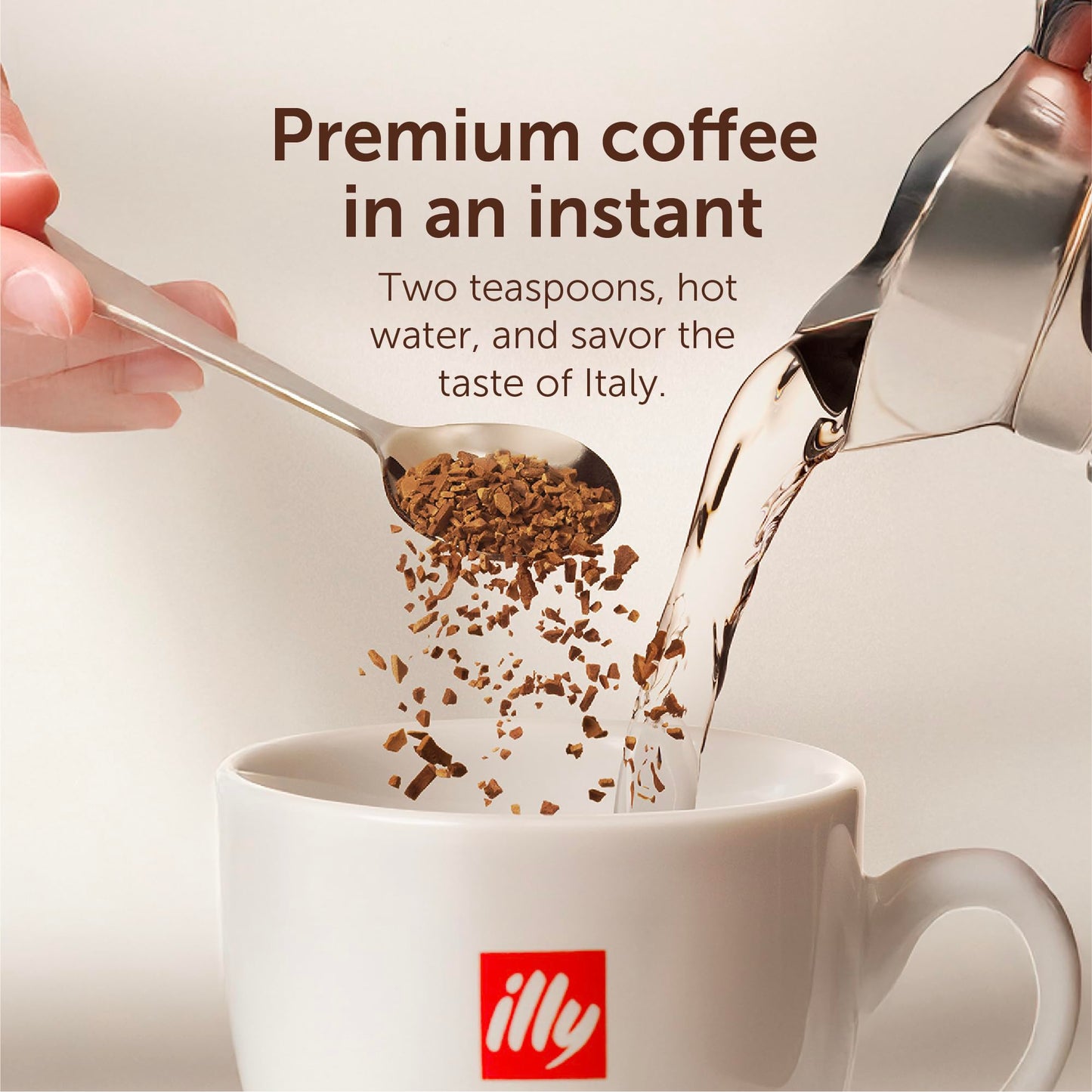 Illy Decaf Instant Coffee 95g Medium Roast