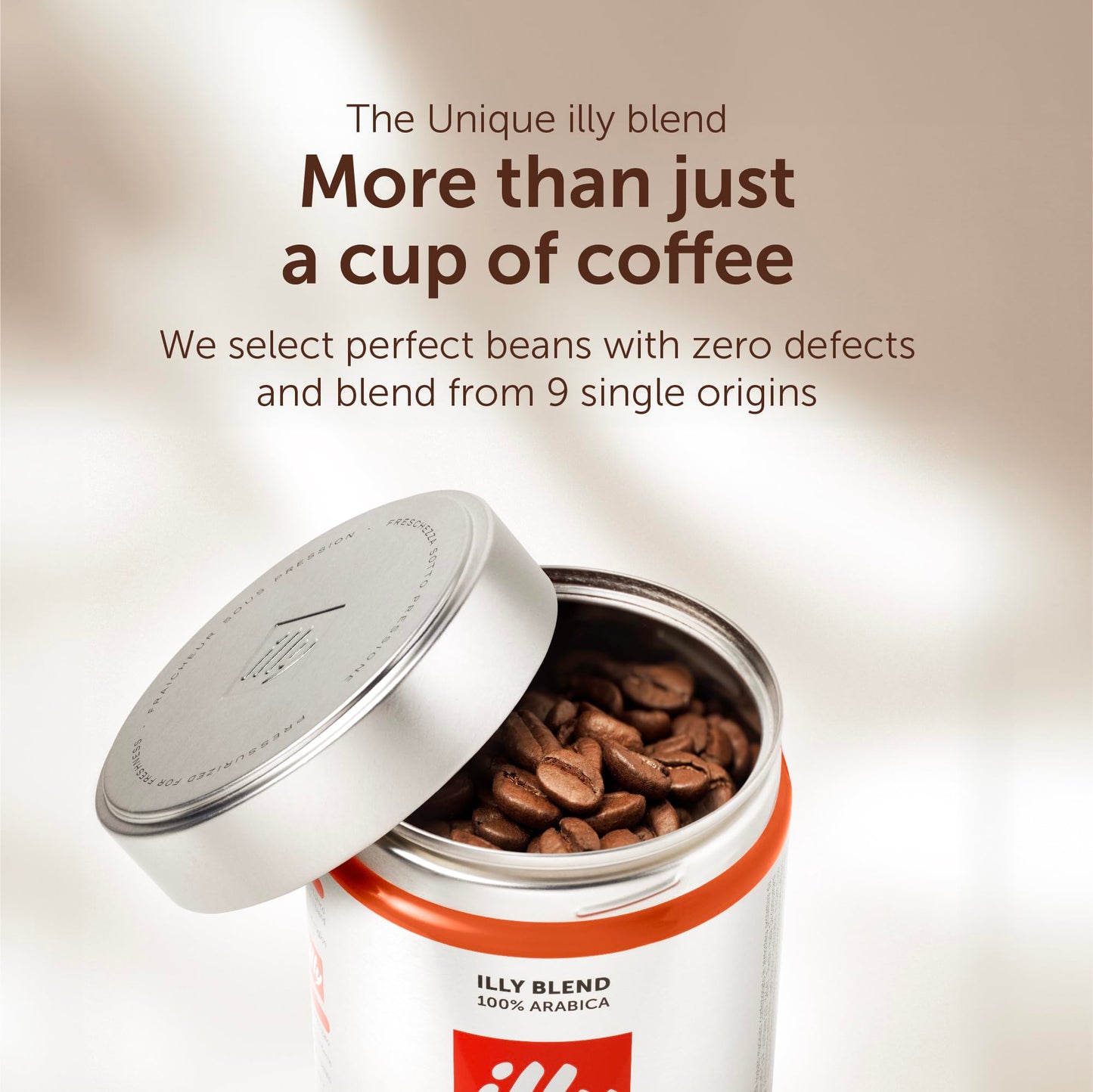 Illy Colombia Coffee Beans 250g Medium Roast