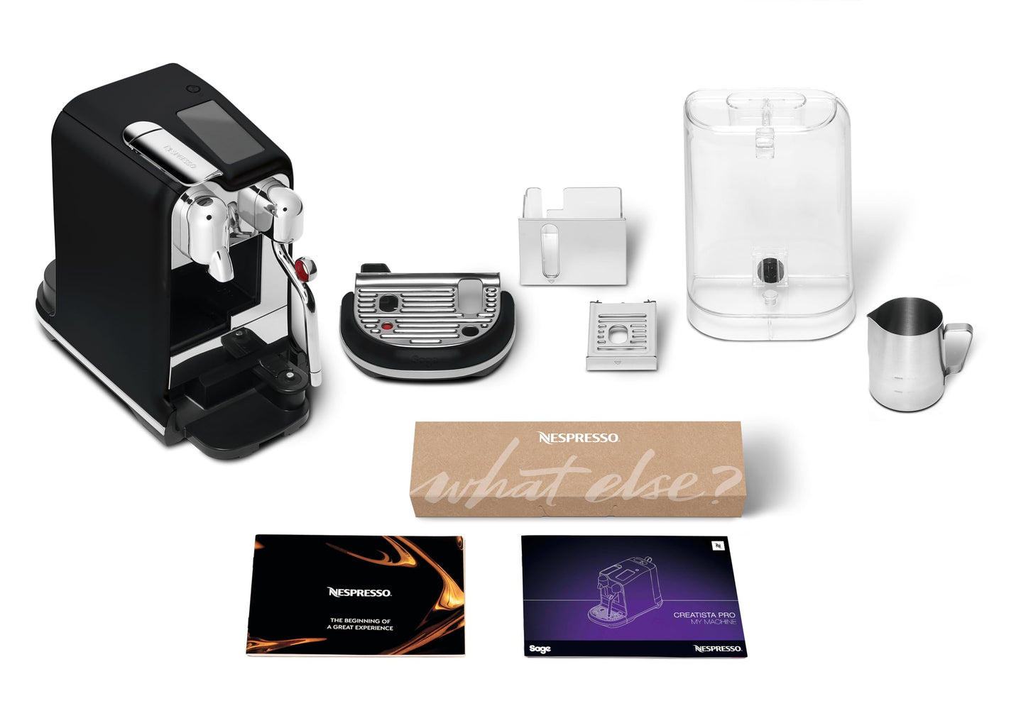 Nespresso Creatista Pro Pod Coffee Machine Sage