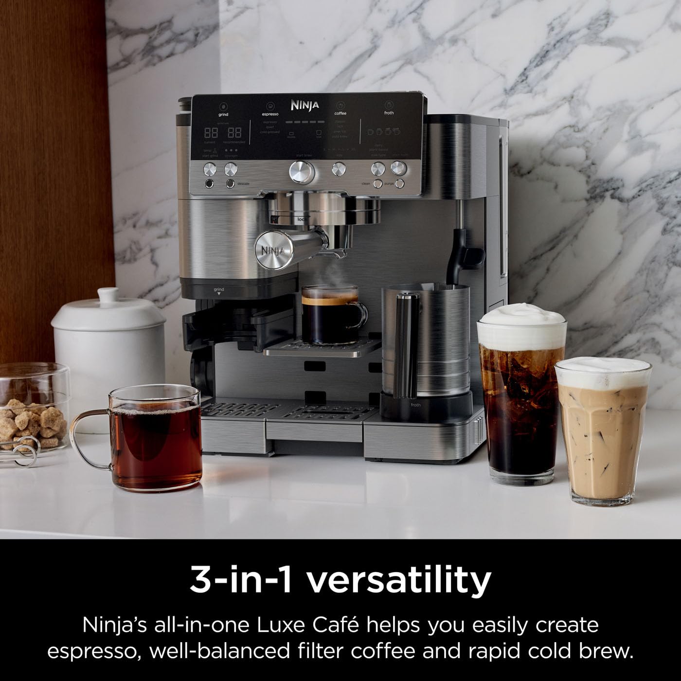 Ninja Luxe Premier ES601UK 3in1 Coffee Machine
