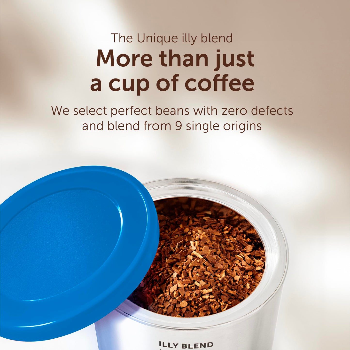 Illy Decaf Instant Coffee 95g Medium Roast