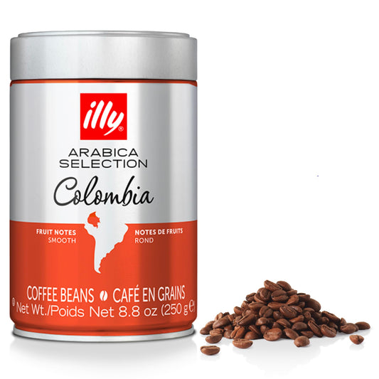 Illy Colombia Coffee Beans 250g Medium Roast