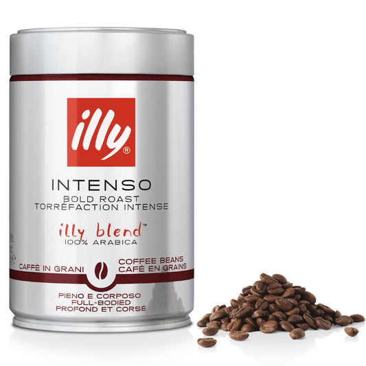 Illy Intenso Coffee Beans 250g Dark Roast Arabica
