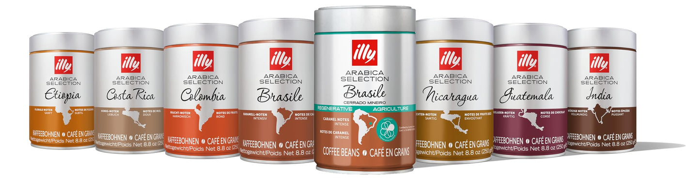 Illy Colombia Coffee Beans 250g Medium Roast