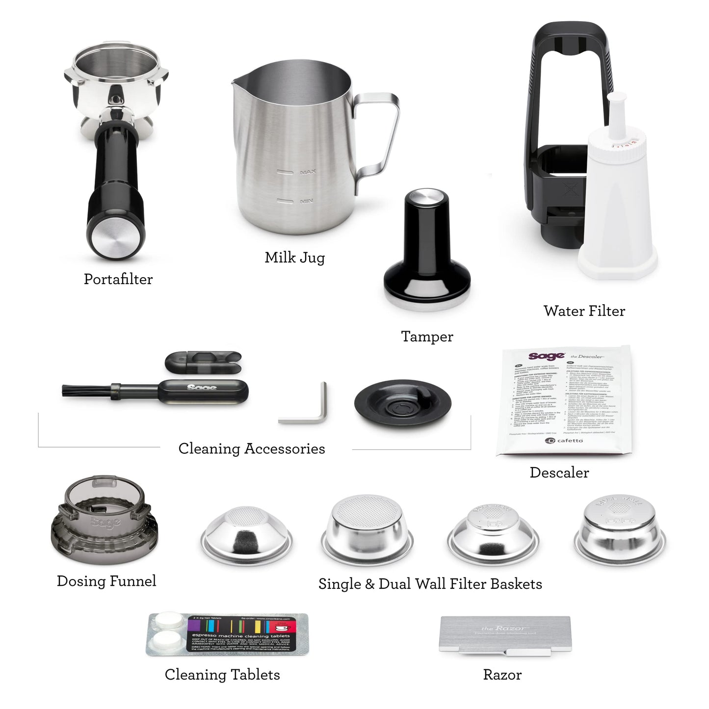 Sage Barista Pro Bean to Cup Coffee Machine Steel