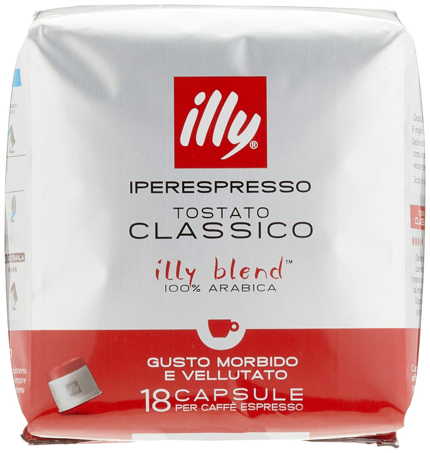 Illy Classico Espresso Capsules 18pcs Medium Roast