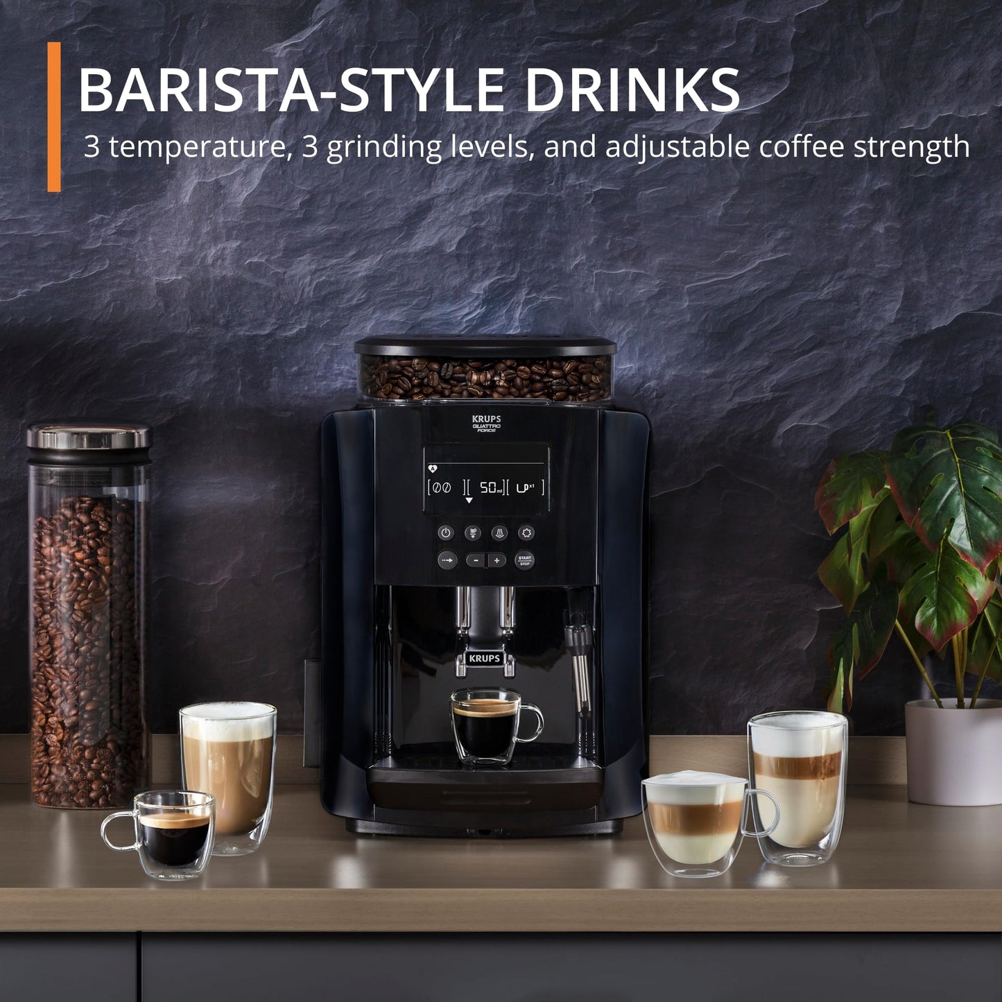 Krups Arabica Digital EA817040 Bean to Cup 1.7L