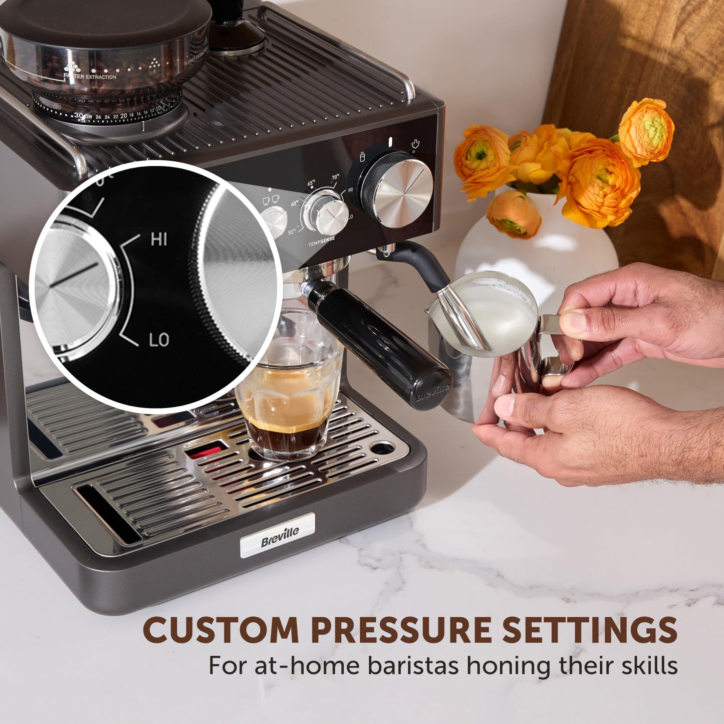 Breville Barista Sense VCF187 Bean to Cup Black
