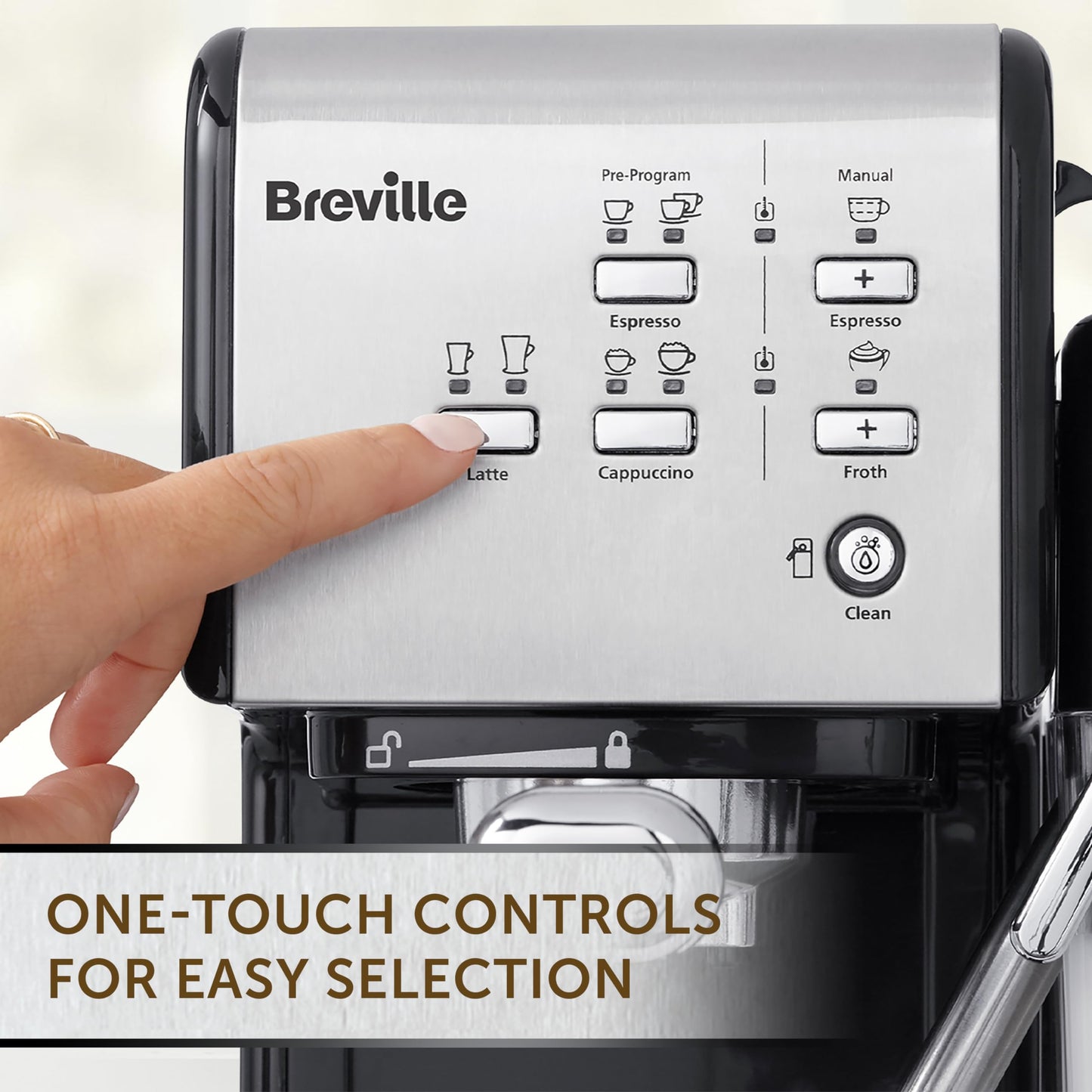 Breville CoffeeHouse VCF107 Espresso Latte Maker