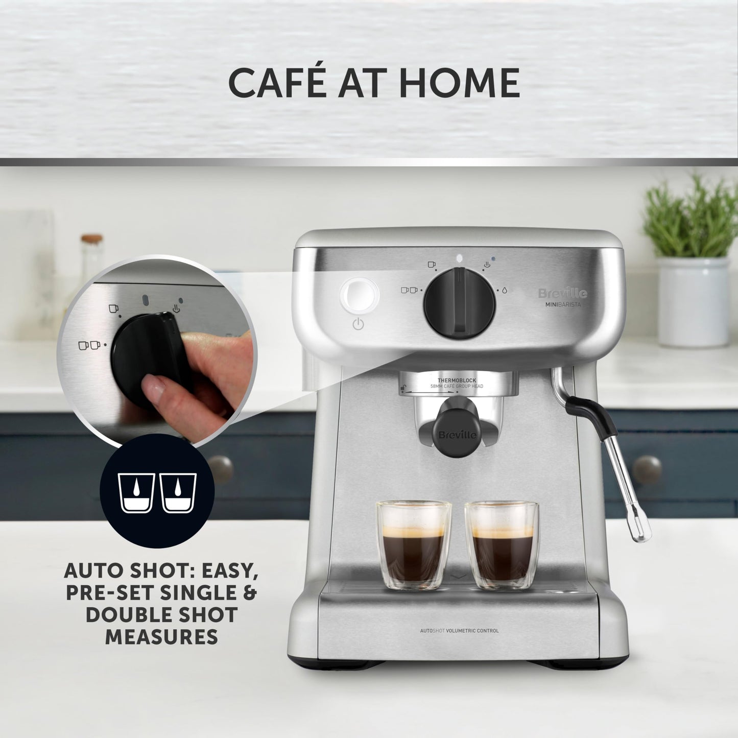 Breville Barista Mini VCF125 Espresso Machine 15B