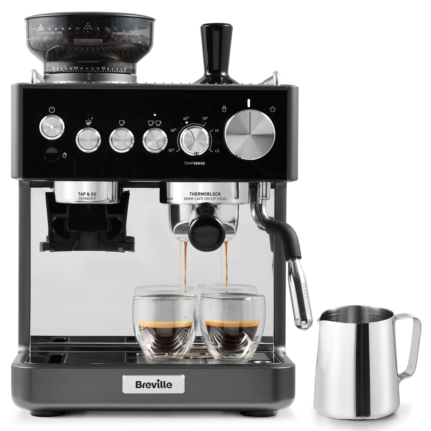 Breville Barista Sense VCF187 Bean to Cup Black
