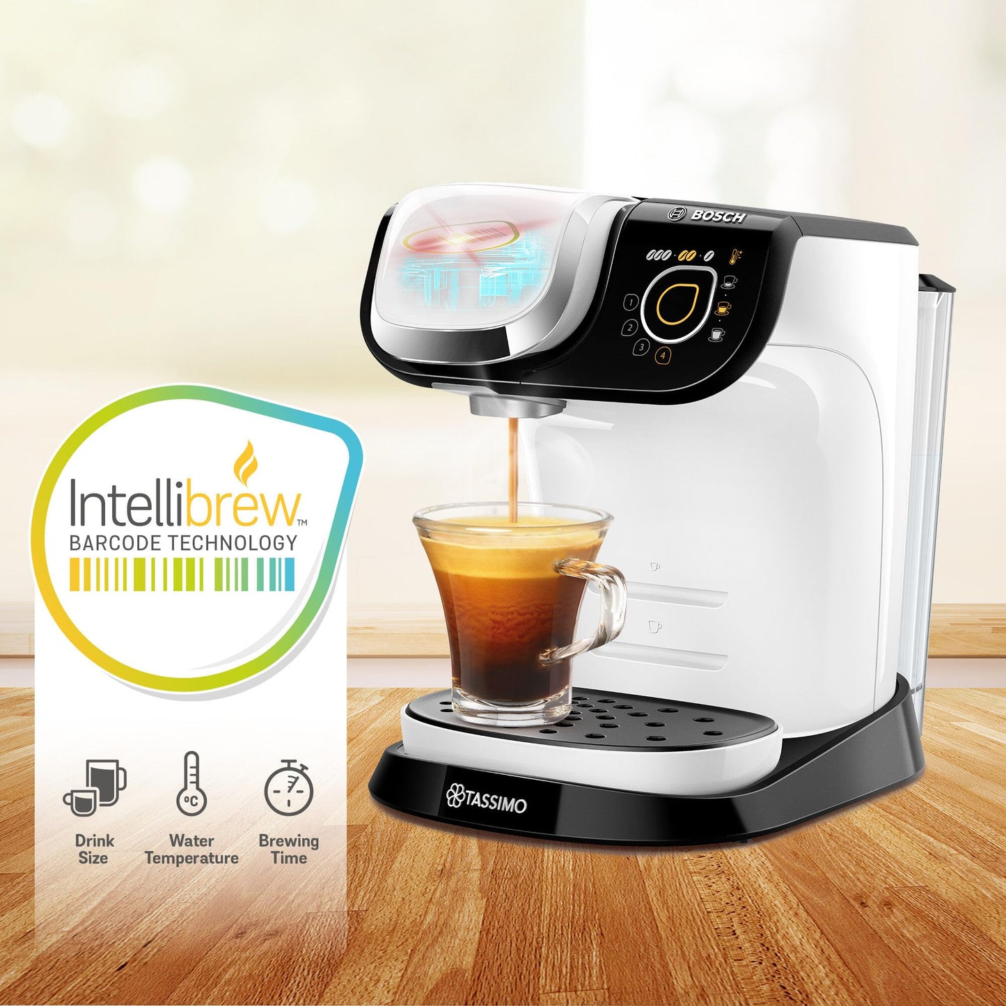 Tassimo Bosch Way 2 Coffee Maker 1.3L 1500W
