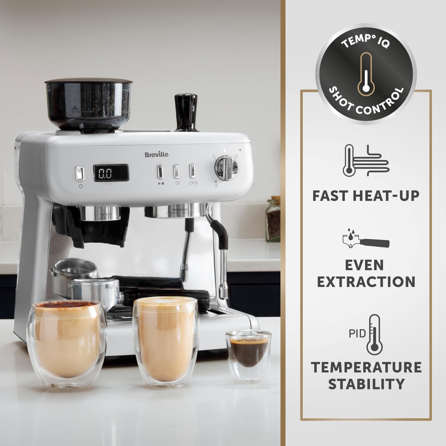 Breville Barista Max+ VCF153 Espresso Machine 15B